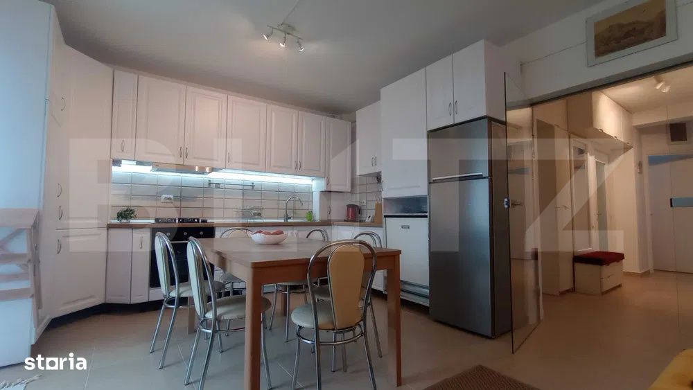 Aparatment 4 camare, semidecomandat, cu gradina de 144 mp, Europa