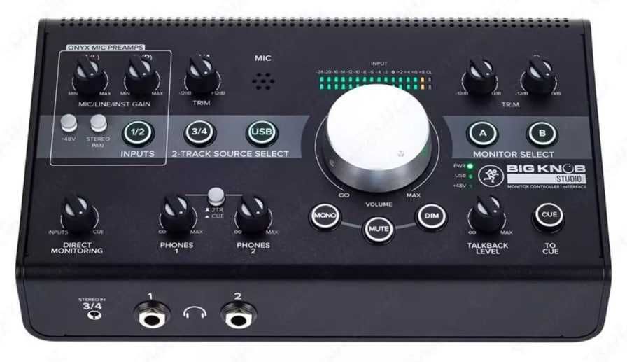 Mackie Big Knob Studio – это максимально компактное решение для студии