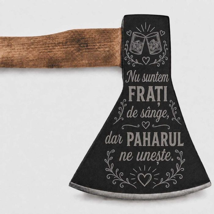 Topor personalizat pentru prieten ca un frate de suflet