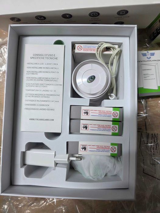 Alarmă wireless WiFi pentru casă, Antiefracție wireless, Tuya, 4G