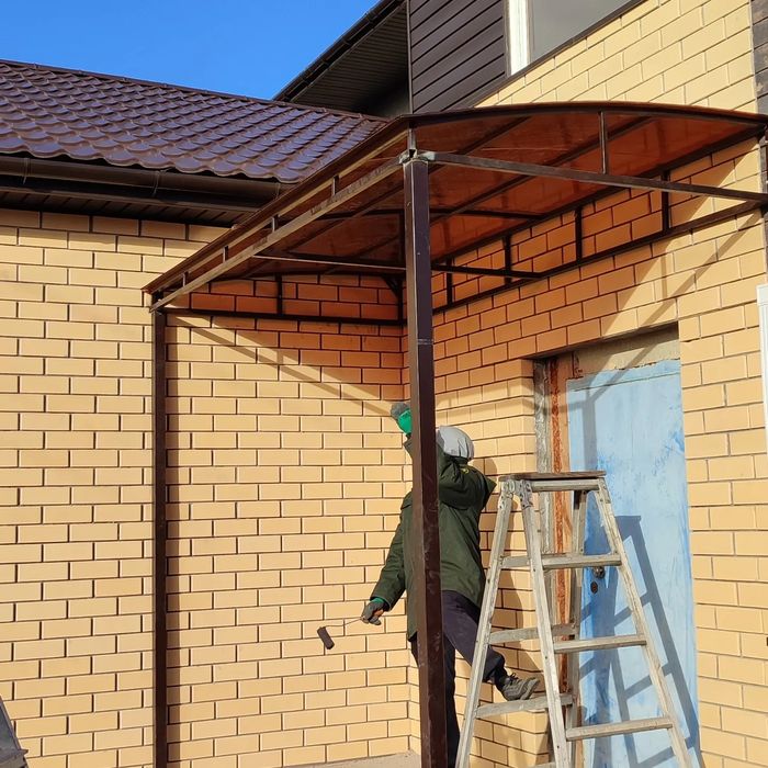 Навесы,ворота ,заборы. Дешево