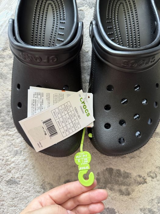 Crocs clasici unisex negri 38,41,42,43