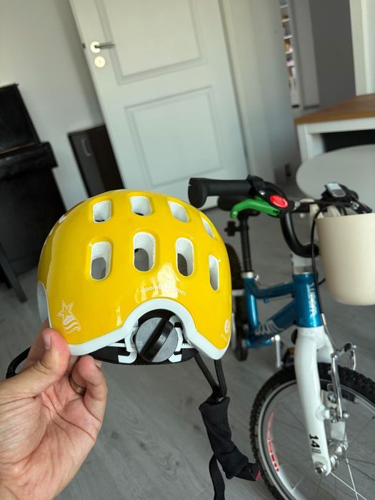 Pachet Complet Bicicletă Woom 2 Albastru (14") + Cască Woom S (cu cutie) + Accesorii