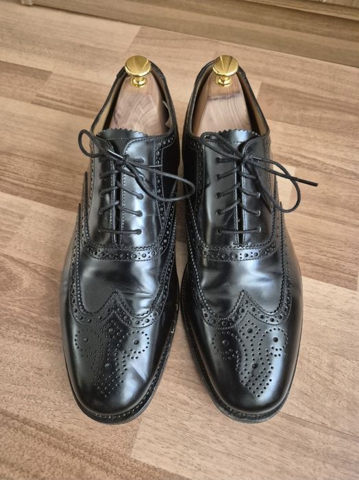 Pantofi de Lux Loake, Model 202B, Linia L1, Handmade Goodyear Welted, 43.5