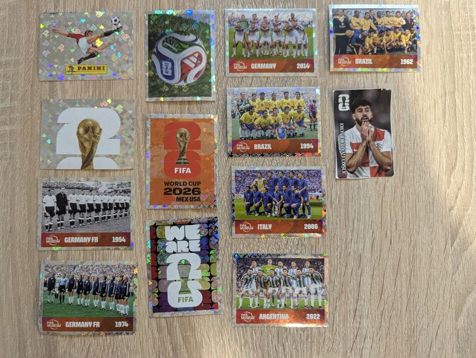 Vand pachet 500 buc. stickere Panini World Cup 2026