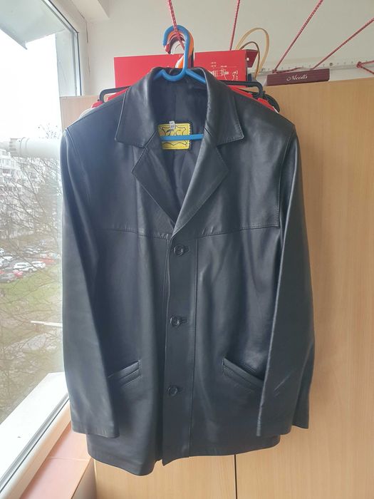 Geaca de piele noua