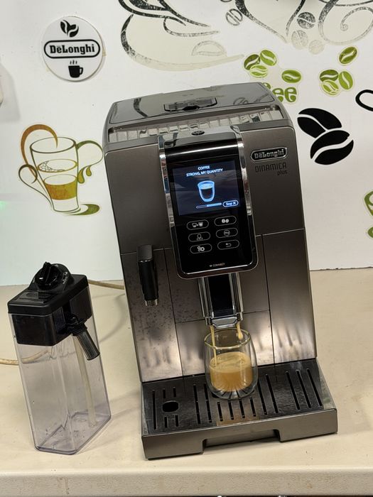 Кафемашина кафе автомат delonghi dinamica plus Bluetooth с гаранция