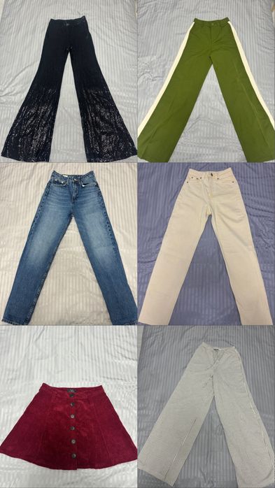 Дънки и панталони Zara,Bershka