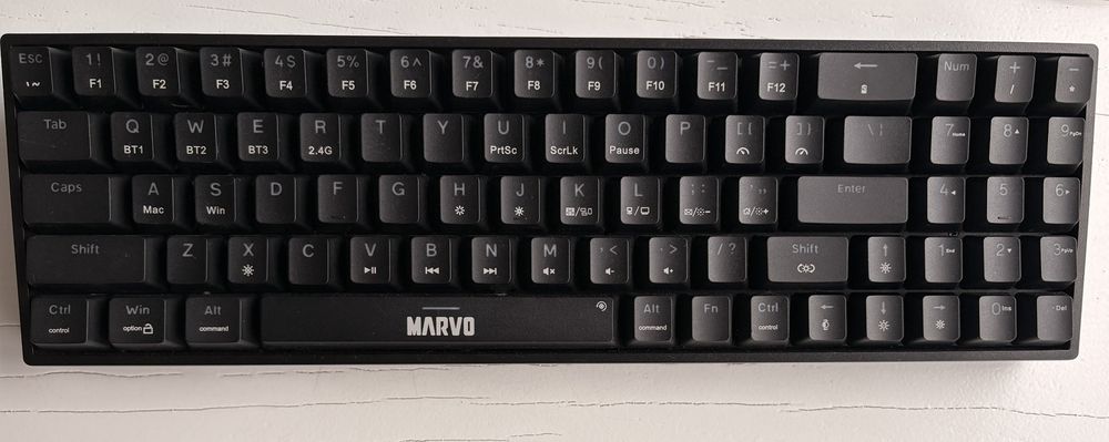 Механична безжична клавиатура Marvo KG956W Shogo 78W