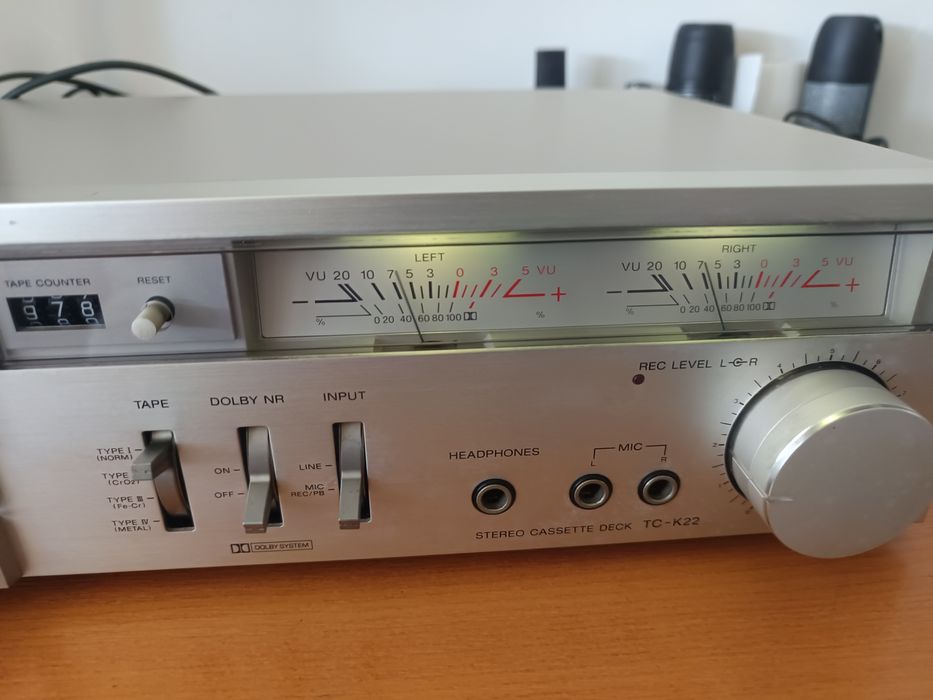 Casetofon deck Sony TC-K 22,vintage,perfecta stare.