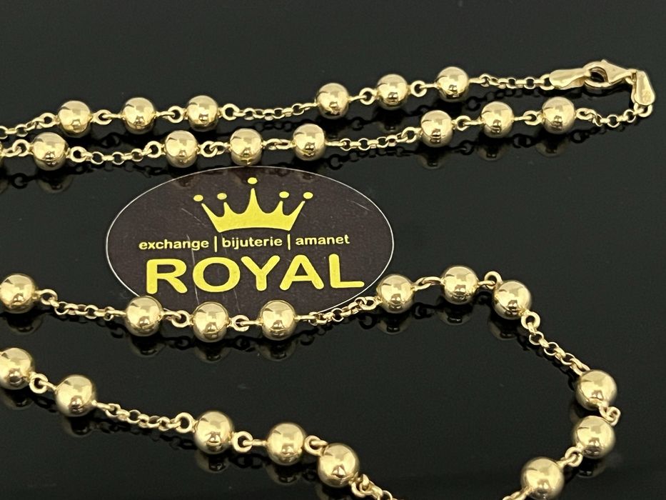 Bijuteria Royal CB : Lant metanie aur 14k 585  18,33 gr
