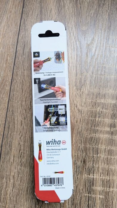 Чисто нов безконтактен фазомер, детектор за напрежение WIHA