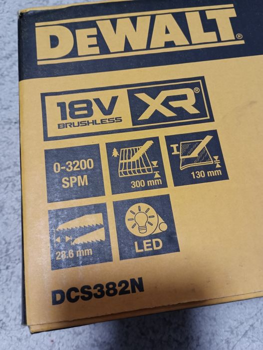 Fierastrau Sabie Sigilat - DeWalt DCS382N - Brushless - XR - 18V