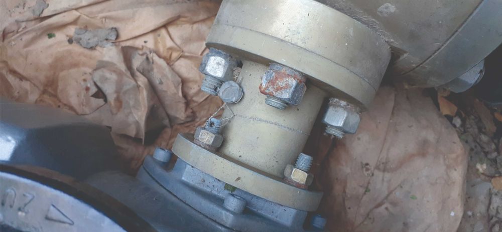 Кран шаровой DN80, PN16 с электроприводом "AUMA"