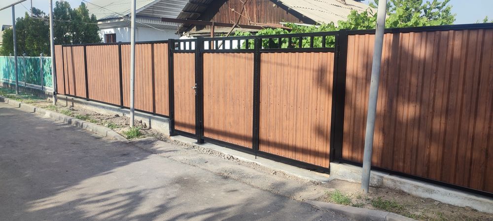 Заборы ,ограждения ,навесы