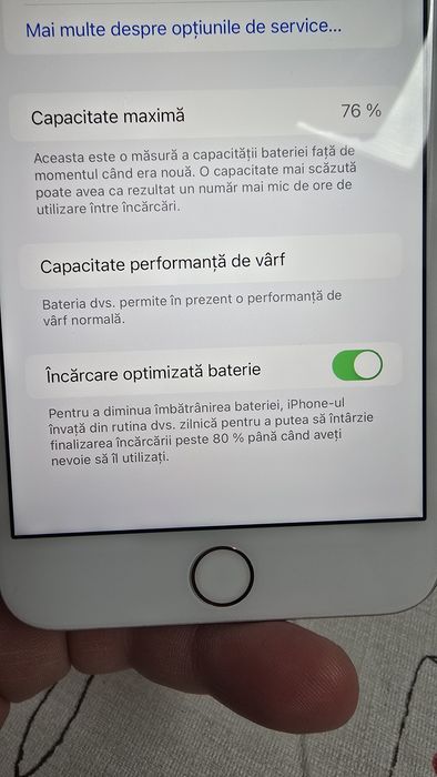 Vând iphone 8 plus 64GB impecabil