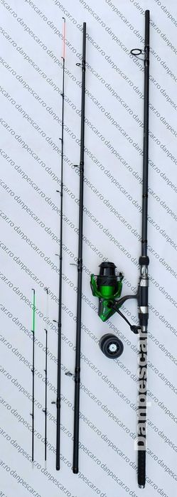 SET Feeder Lanseta extensibila de la 3.60m la 4.10m +Mulineta SP5000