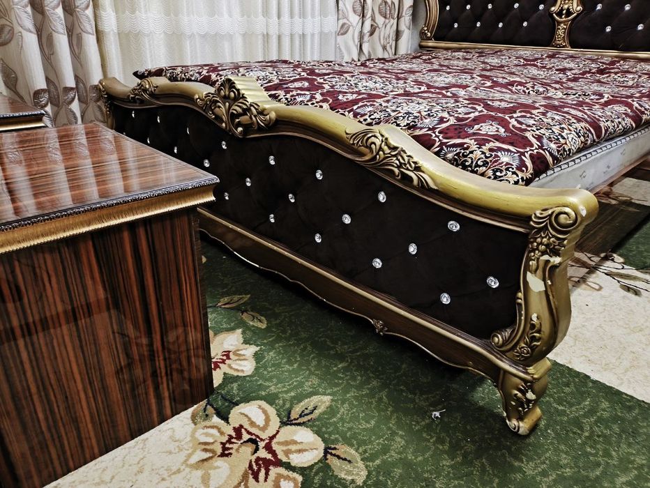 Shaxona  spalniy Mebelimizga 1 yil garantiya