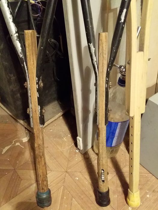 костыли алюминевые