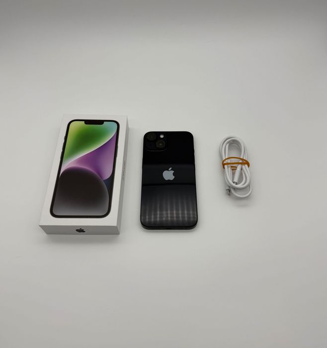 iPhone 14 128 Gb Black | 100% Батерия | Перфектен