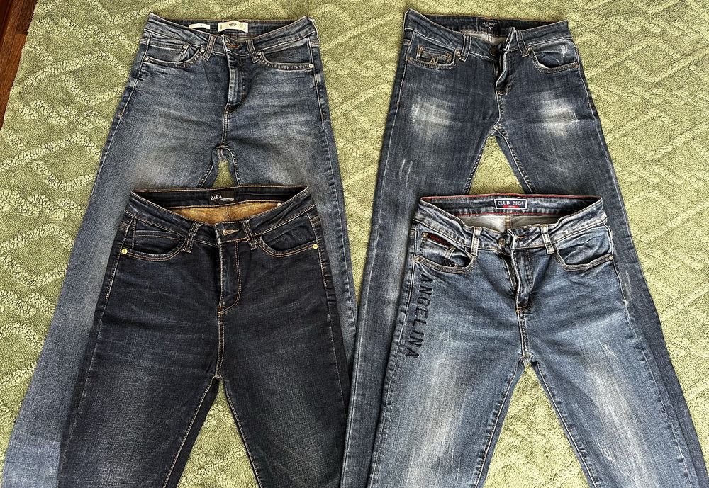 Джинсы (25,26,27 размеры)