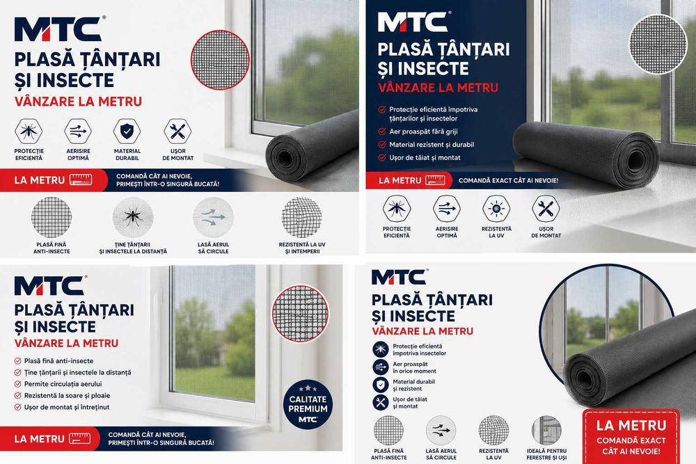 Plasa tantari si accesorii plase insecte magazin fizic in Otopeni