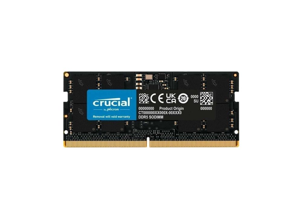 { Crucial SO-DDR5 16GB 5600MHz Notebook Memory