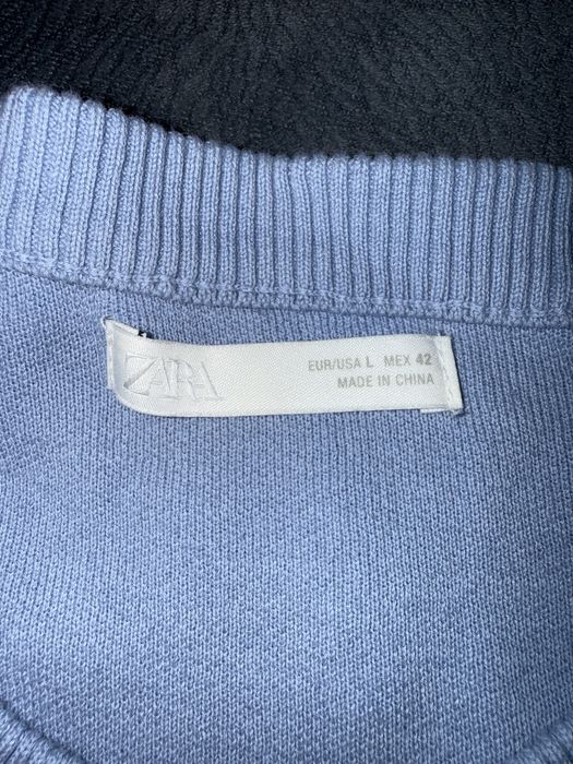 Синя блуза ZARA
