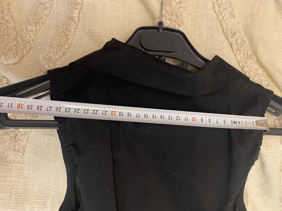 Rochie de vara, neagra, midi