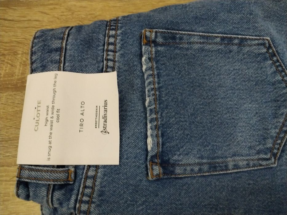 Blugi Culotte Stradivarius
