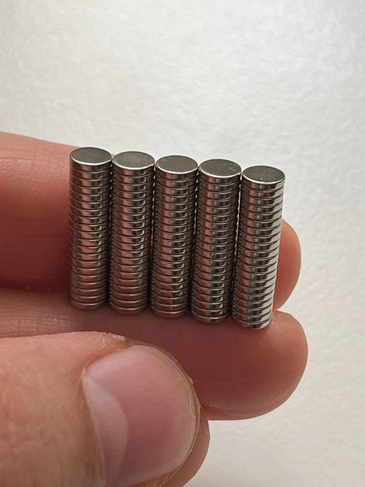Magneti neodymium set 100 buc mini strong 5x1 mm