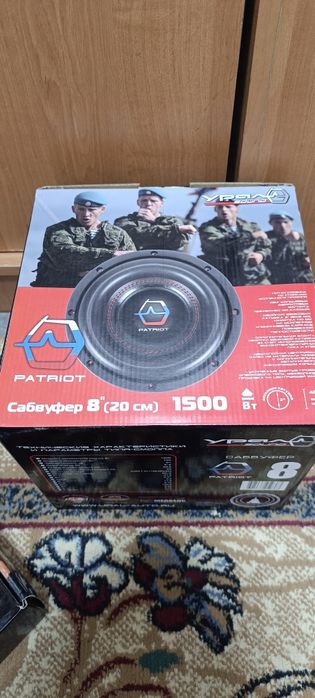 Продам сабвуфер и усилитель автомобильный