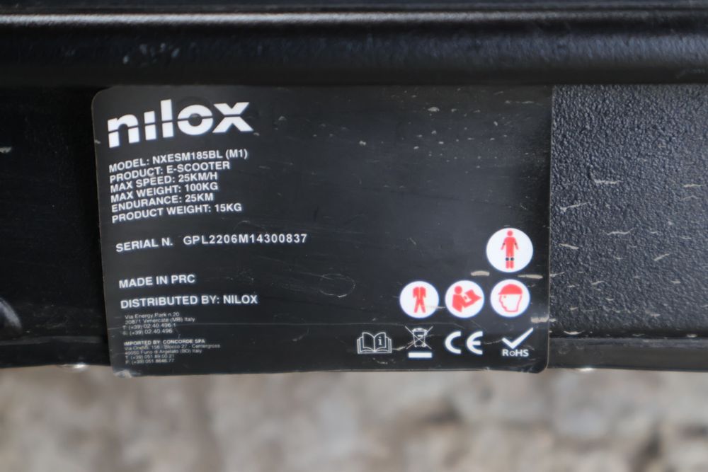 Ел. тротинетка Nilox