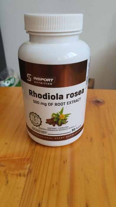 Rhodiola Rosea 500mg INSPORT Nutrition 80 capsule | Extract standardizat