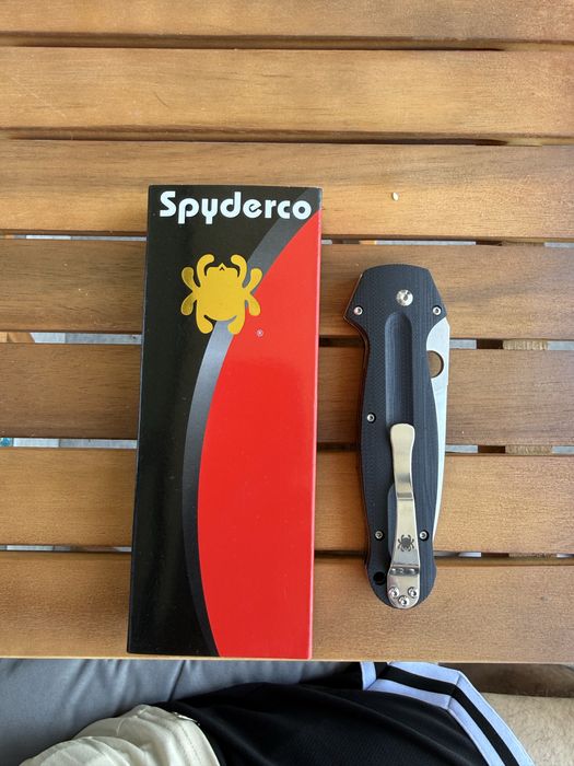 Сгъваем нож Spyderco Schempp EuroEdge