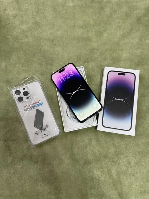 Айфон 14 Про Макс 256 ГБ iPhone 14 Pro Max 85 % АКБ ВСЕ РАБОТАЕТ