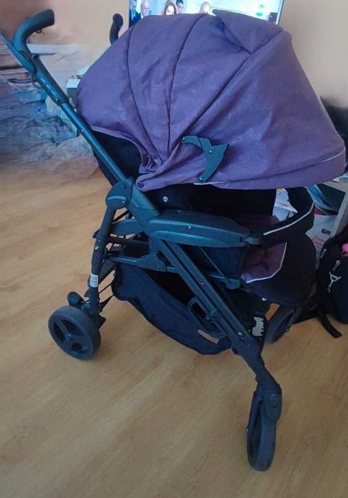 Бебешка комбинирана количка и столче за кола