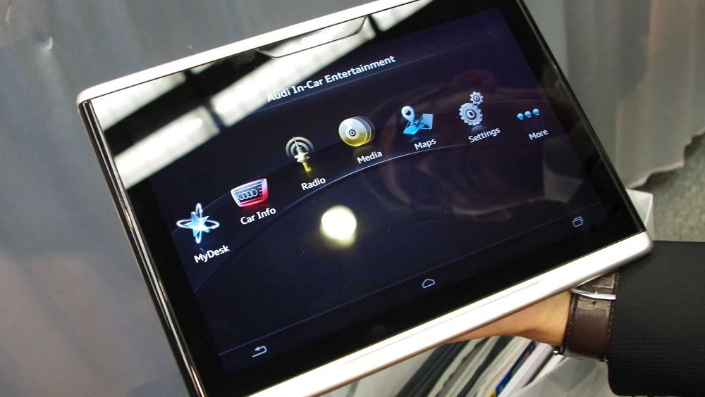Audi Tablet (SDIS) cu Android 5, pentru Rear Seat Entertainment