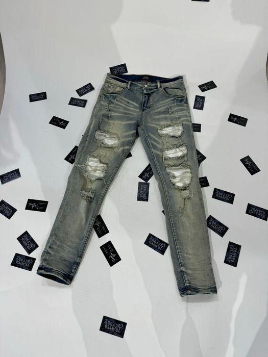 Blugi Slim Fit Trapped Culture Noi Cu Etichetă