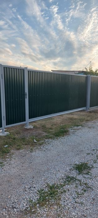 Забор из профлиста на заказ