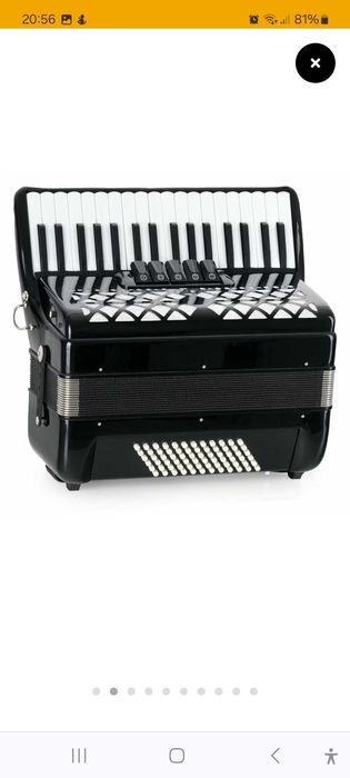 Vând acordeon Classic Cantabile cu 72 basi nou