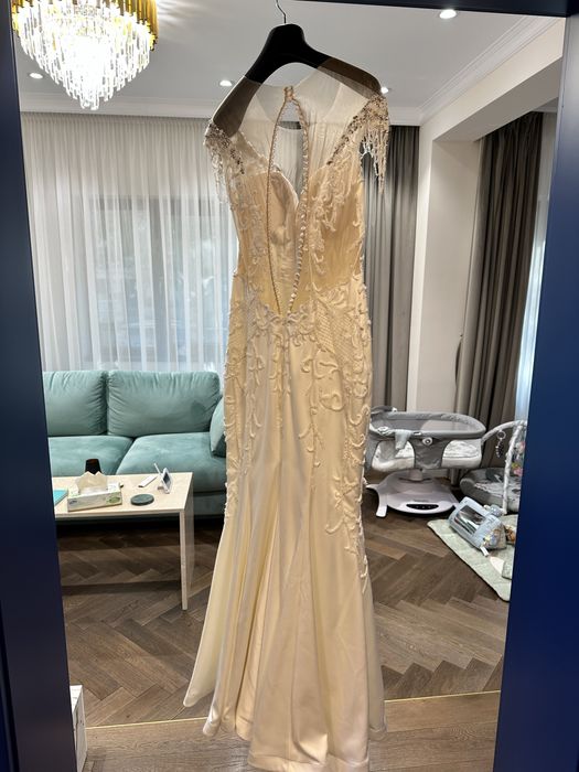 Rochie mireasa La Mode Toujours NU rhea costa + trena si voal