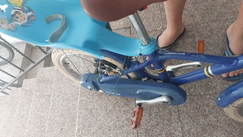 Bicicleta + trotineta + casca si aparatoare