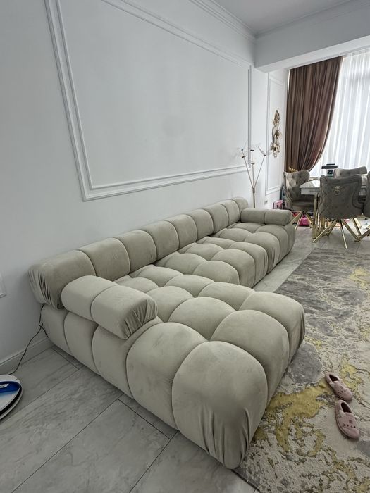 Canapea modulara bej The Home