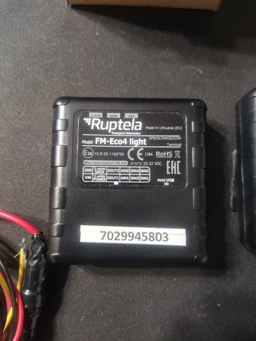 GPS tracker трекер Ruptela FM Eco4 Light Basic
