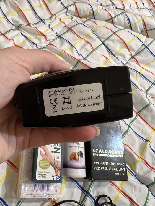 Aparat epilat cu ceara