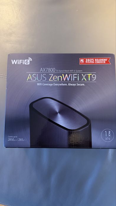 Asus XT-9 black wifi 6 router sau access point pentru extindere