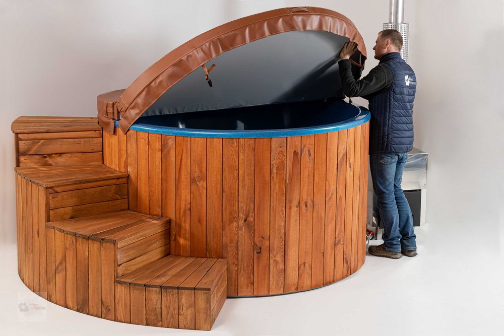 Capac PERSONALIZAT termoizolat pentru ciubar/piscina ORICE DIMENSIUNE