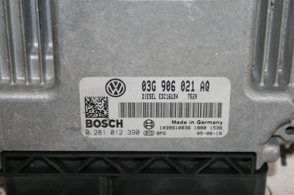 Calculator Motor Ecu Vw Caddy Life 1.9 Tdi Motor BLS