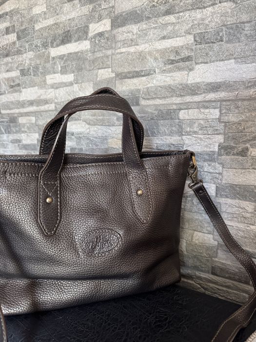 The Bridge Дамска кафява кожена чанта от естествена кожа